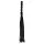 ZADO - Leather Whip with Wavy Handle (Black)