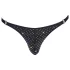 Svenjoyment - Men's Black Rhinestone Thong