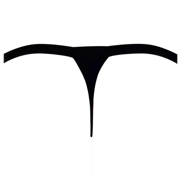 Svenjoyment - Men's Black Rhinestone Thong - M