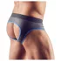 Svenjoyment - Open Jock Briefs (Black-Blue)