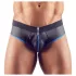Svenjoyment - Open Jock Briefs (Black-Blue) - XL