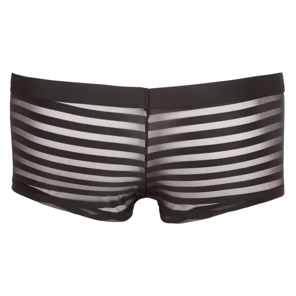 Svenjoyment - Transparent striped boxers (black)