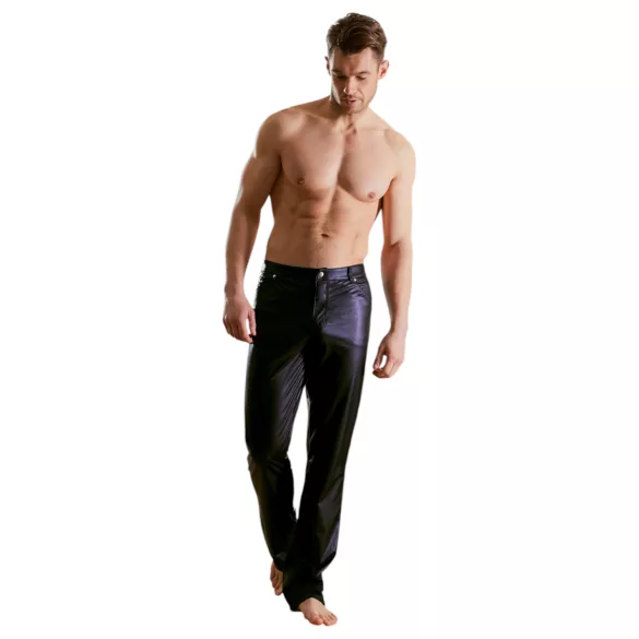 NEK - Glossy Finish Pants (Black)