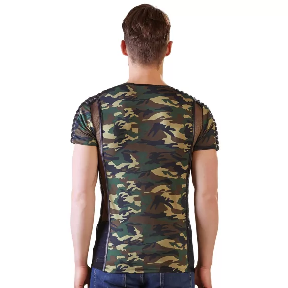 NEK - Men's Camo T-Shirt (Green-Brown) - 2XL