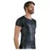 NEK - Matte Finish Men's Black Short Sleeve Top