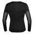 NEK - Cross-Strap Long Sleeve Men's Top (Black) - M