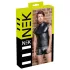 NEK - Men's Black Top with Studs and Fishnet Details