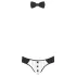 Svenjoyment - Men's Waiter Thong Costume Set (Black & White) - XL