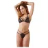 Cottelli - Open Lace Set (Black)  - XL
