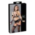 Cottelli Bondage - Lace Lingerie Set (5-Piece) - L