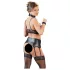 Cottelli Bondage - Lustrous Lace Lingerie Set (4-Piece) - M