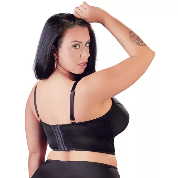 Cottelli Plus Size - Strappy Lace Bra (Black) - 85E