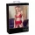 Abierta Fina - Sparkling Chain Lingerie Set (Red) - L