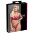 Cottelli Party - Shiny Red Bra Set - 85B/L