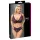 Cottelli Plus Size - Sheer Patterned Bra Set (Purple) - 2XL