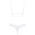 Obsessive Set Heavenly - Lacy Bra Set (White)