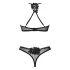 Obsessive Latinesa - Black Lingerie Set - XL/XXL