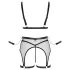 Cottelli Bondage - Sheer Mesh Set with Chains (Black)