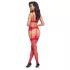 Cottelli - Lace Christmas Bra Set (Red)