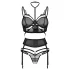 Obsessive Premisis - Lingerie Set (Black)