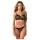 Obsessive Dominna - Strappy Bra Set (Black)
