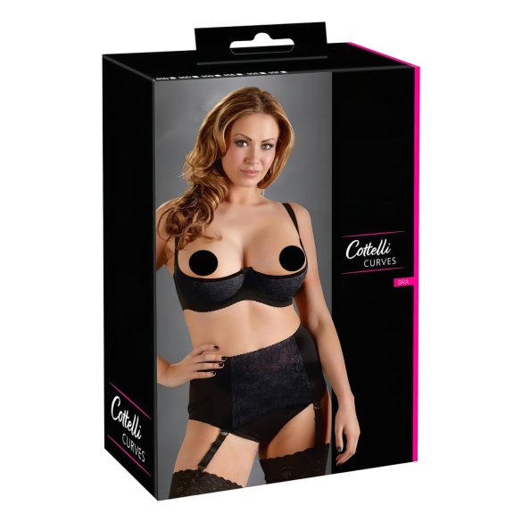 Cottelli Plus Size - Bust Lifter (Black) - 85E
