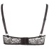 Cottelli Plus Size - Strappy Ringed Lift Bra (Black) - 95F