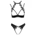 Cottelli - Lace Halter Bra Set (Black) - 85B/L