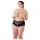 Cottelli Plus Size - Lacy Pearl-Embellished Open Panty (Black) - 2XL