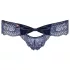 Obsessive Auroria - Bow Embroidered Women's Panties (Blue)