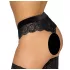 Cottelli Party - Black Lace Panties with Chain Details