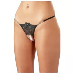 Cottelli - Sparkling Flower - Open Thong - M/L
