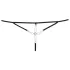 Cottelli - Women's Sparkly Minimal Thong (Black)