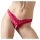 Cottelli - Open Floral Panty with Pearls (Red) - L