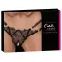 Cottelli - Luxury Open Ring Thong (Black) - M/L