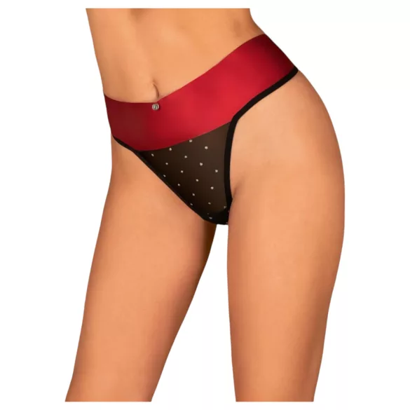 Obsessive Tienesy - Red Bow Thong - L/XL