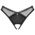 Obsessive Latinesa - Open Thong (Black)