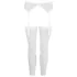 NO:XQSE - Lace Garter Set - White