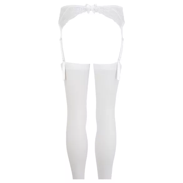 NO:XQSE - Lace Garter Set - White - M/L