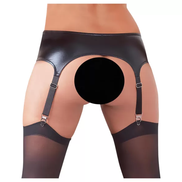 NO:XQSE - Shiny Finish Garter Set - L