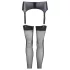 NO:XQSE - Shiny Finish Garter Set - L