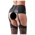 Cottelli Plus Size - Lace Corset Garter Belt (Black) - XL