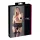 Cottelli Plus Size - Lace Corset Garter Belt (Black) - 4XL