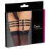 Cottelli - Leather-Look Thigh Garter (Black)
