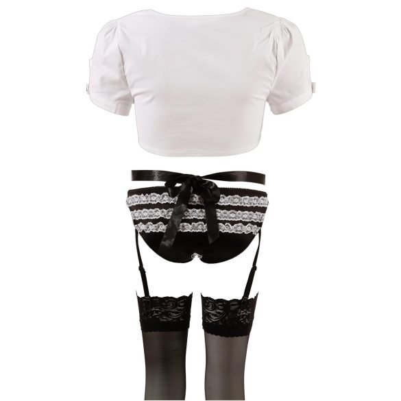 Cottelli - 6-Piece French Maid Set - L