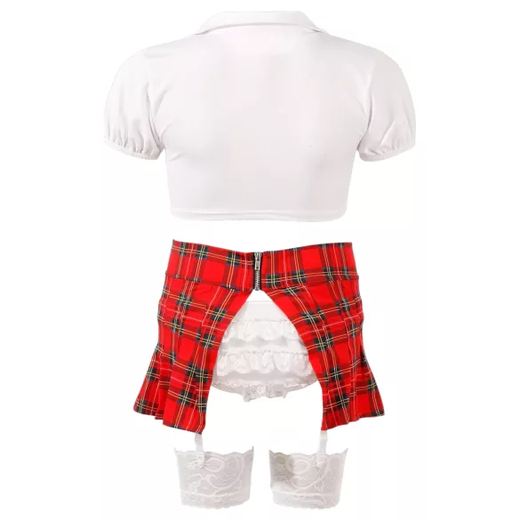 Cottelli - Schoolgirl Costume (5-Piece Set) - L