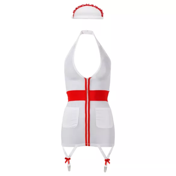 Cottelli - Sexy Nurse Garter Dress - M