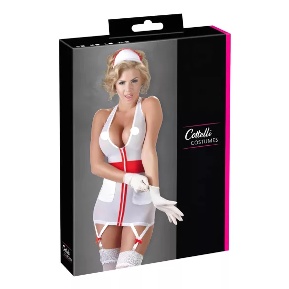 Cottelli - Sexy Nurse Garter Dress - XL