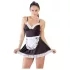 Cottelli - Maid Outfit with Apron (Black & White) - L