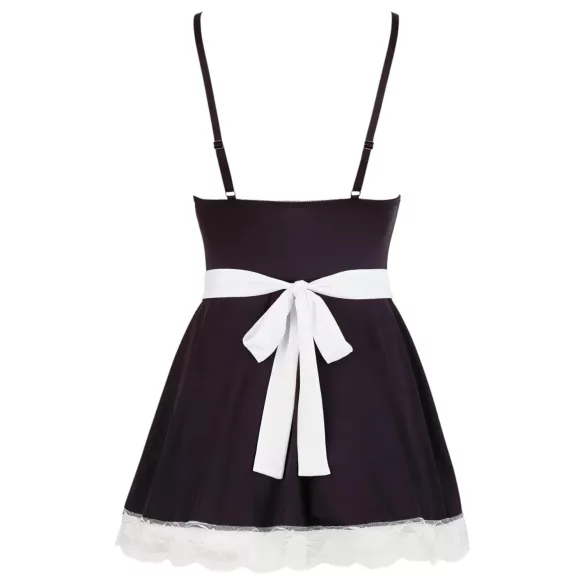 Cottelli - Maid Outfit with Apron (Black & White) - XL